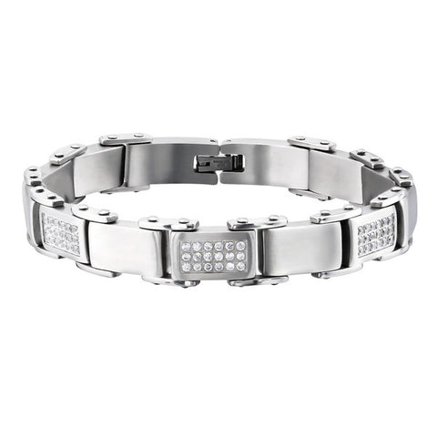 Stainless Steel Tagged Bracelet
