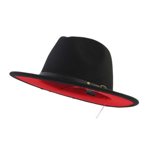 Two Toned Fedora Hat